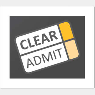 Clear Admit is all you need for MBA admissions Posters and Art